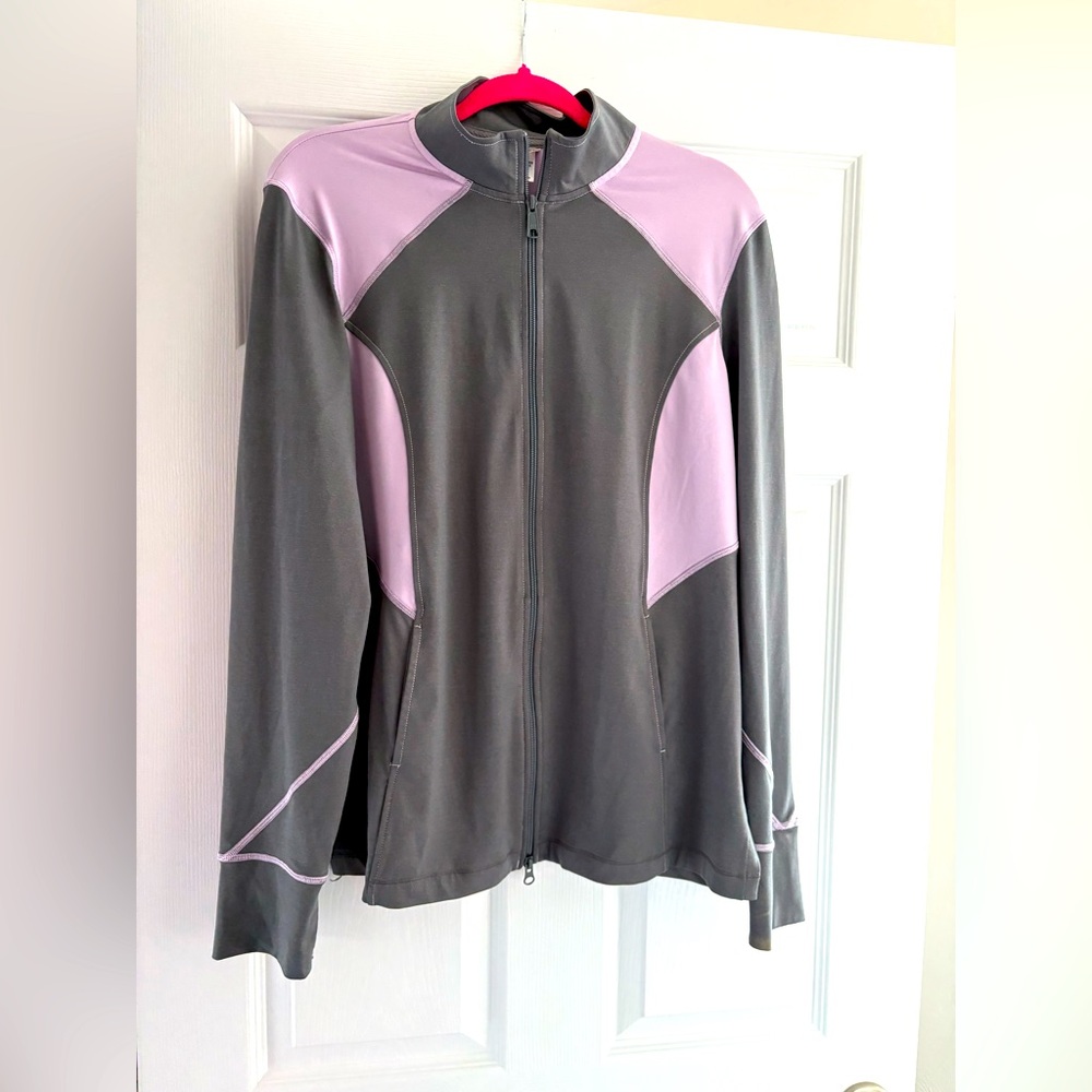 Natori Color Block Jacket